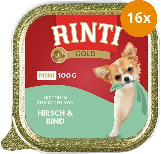 Rinti Gold Mini Hirsch & Rind 100 g - Image 2