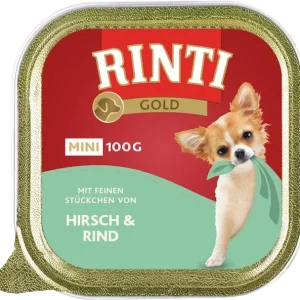 Rinti Gold Mini Hirsch & Rind 100 g