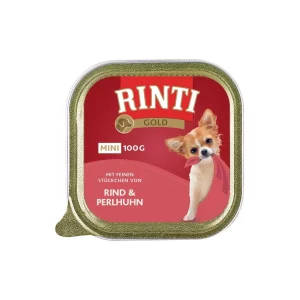 RINTI Gold mini Rind & Perlhuhn