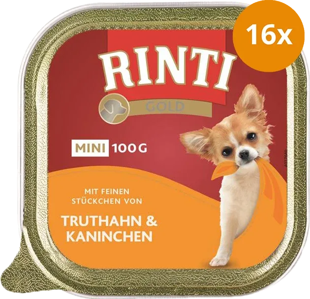 Rinti Gold Mini Truthahn & Kaninchen 100 g - Image 2