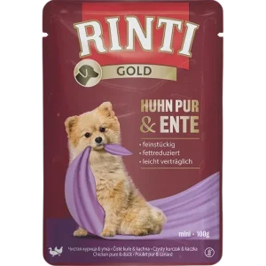 Rinti Gold Pouch Huhn Pur & Ente 100 g