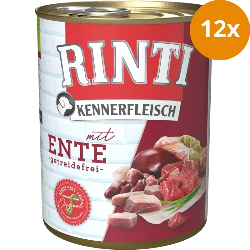 Rinti Kennerfleisch Ente 800 g - Image 2