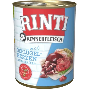 Rinti Kennerfleisch Geflügelherzen 800 g