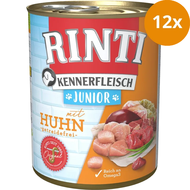Rinti Kennerfleisch Junior Huhn 800 g - Image 2