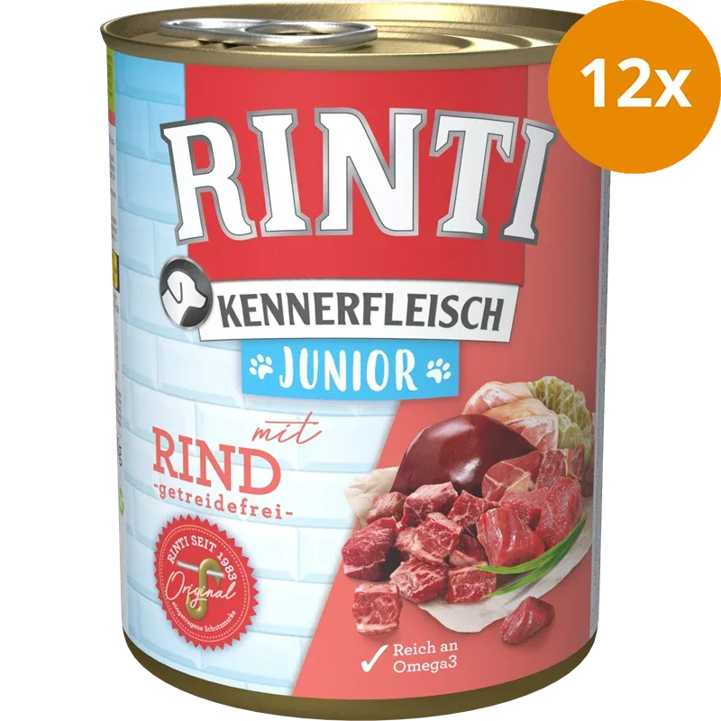 Rinti Kennerfleisch Junior Rind 800 g - Image 2
