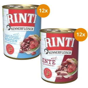 Rinti Kennerfleisch Probierpaket 800 g – Klassiker Mix