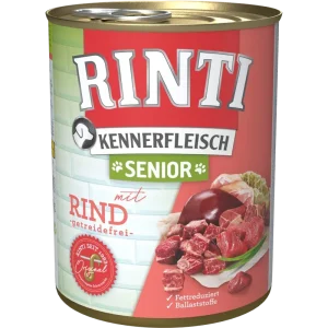 Rinti Kennerfleisch Senior Rind 800 g