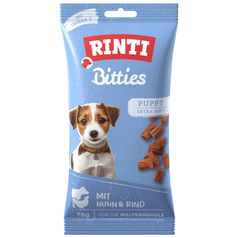 Rinti Puppy Bitties Huhn & Rind 75 g