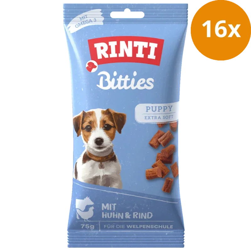 Rinti Puppy Bitties Huhn & Rind 75 g - Image 2