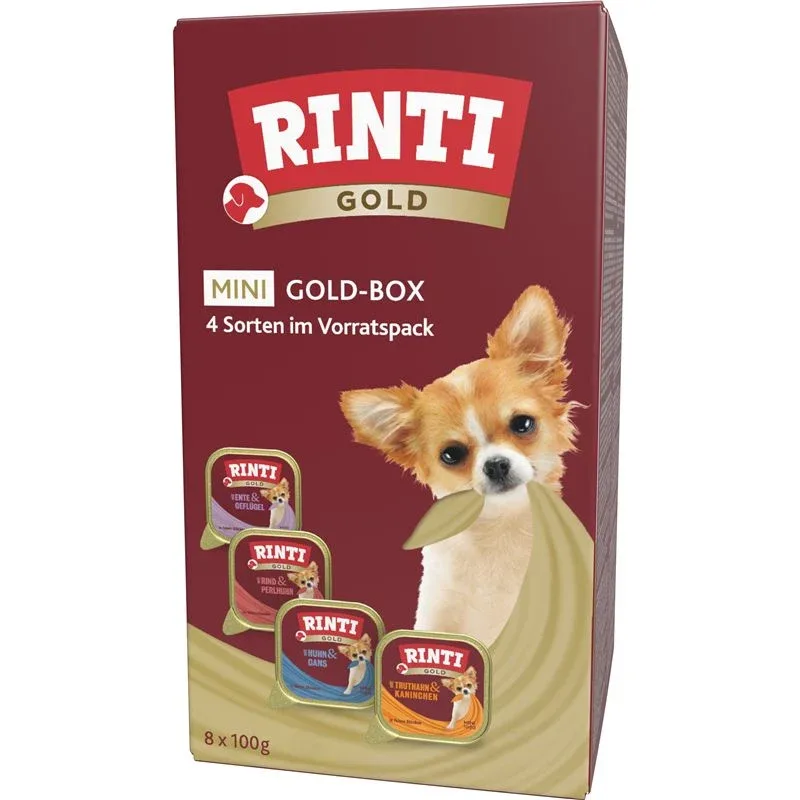 Rinti Schale Gold Mini Goldbox MB 8x100g