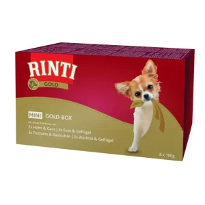 Rinti Schale MP Gold Klein Goldbox 8 x 100g | 202327 - HaustierPro