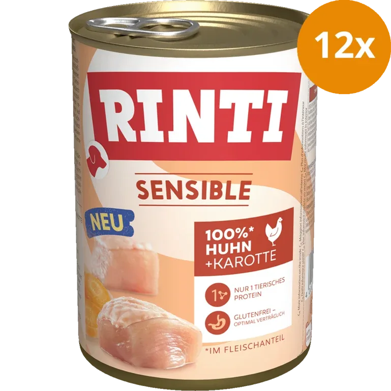 Rinti Sensible Huhn & Karotte 400 g - Image 2