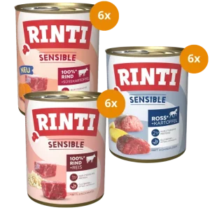 Rinti Sensible Kombipaket 800 g – Rind & Ross Mix (3 Sorten)