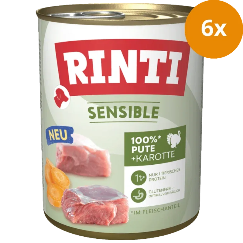Rinti Sensible Pute & Karotte 800 g - Image 2