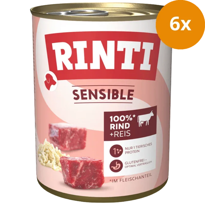 Rinti Sensible Rind & Reis 800 g - Image 2