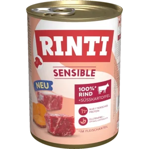 Rinti Sensible Rind & Süßkartoffel 400 g
