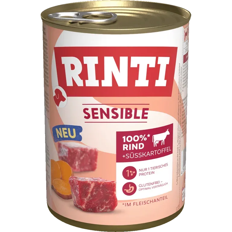 Rinti Sensible Rind & Süßkartoffel 400 g