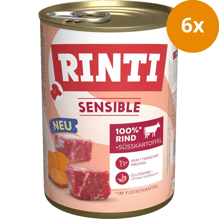 Rinti Sensible Rind & Süßkartoffel 400 g - Image 2