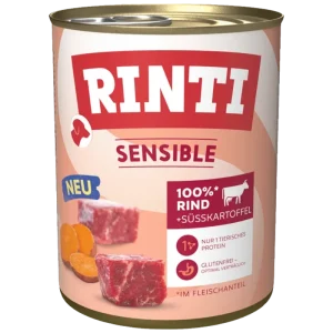 Rinti Sensible Rind & Süßkartoffel 800 g