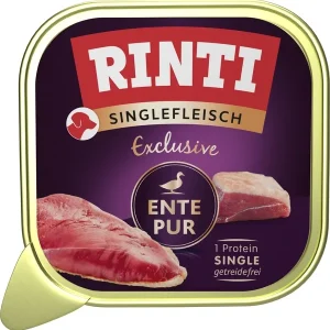 RINTI Singlefleisch Exclusive Ente 150g | DAS FUTTERHAUS