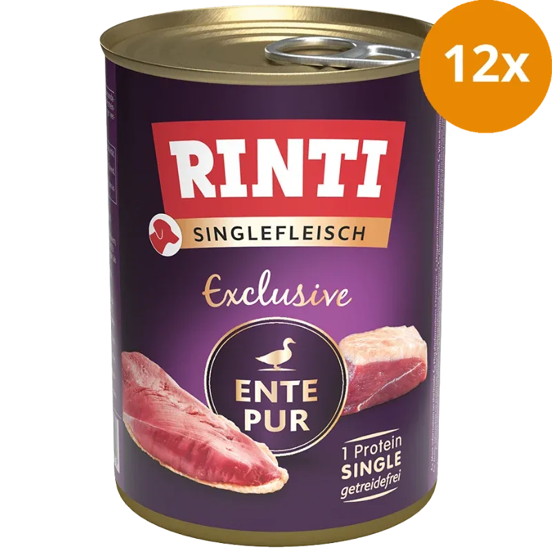 Rinti Singlefleisch Exclusive Ente pur 400 g - Image 2