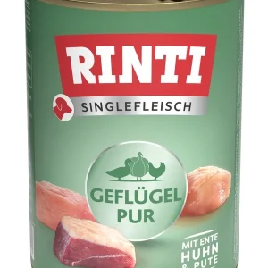 RINTI Singlefleisch Geflügel 400g | DAS FUTTERHAUS