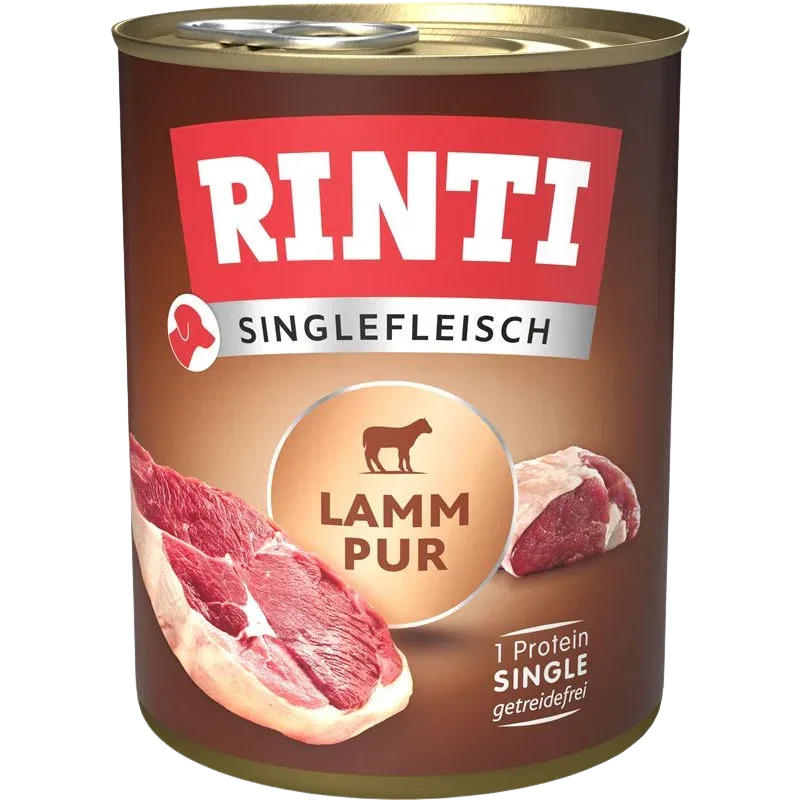 Rinti Singlefleisch Lamm Pur 800 g