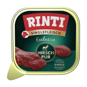 Rinti Singlefleisch Schale Exclusive Hirsch pur 150 g