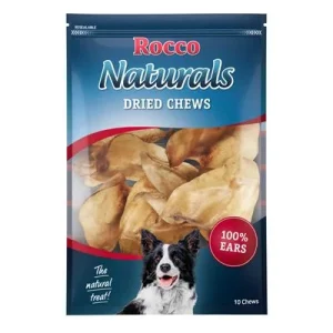 Rocco Naturals Rinderohren natur 10 Stück