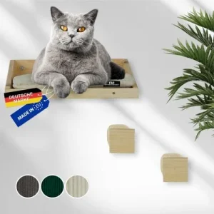 Rohrschneider Katzenkletterwand Massiv beige