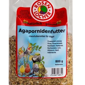 Rosenlöcher Agapornidenfutter 800g | DAS FUTTERHAUS