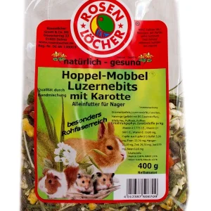 Rosenlöcher Luzernebits mit Karotte 400g | DAS FUTTERHAUS