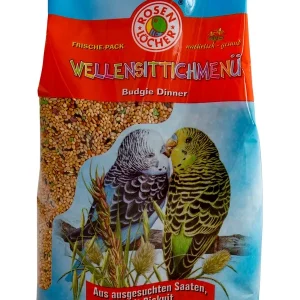 Rosenlöcher Wellensittichmenü Saaten & Biskuit 1kg | DAS FUTTERHAUS