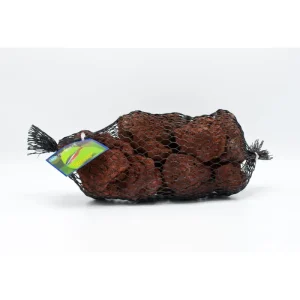 Rote Lava Netz Aqua Deko 2 kg | 295457 - HaustierPro