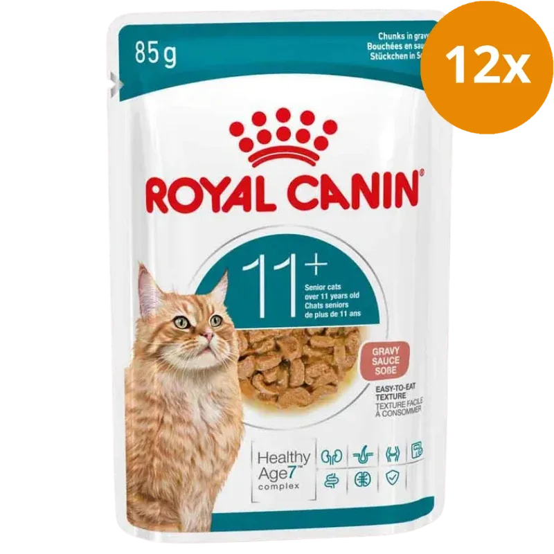 Royal Canin Feline Ageing 11+ in Soße 12x85 g - Image 2