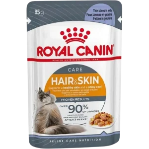 ROYAL CANIN Frischebeutel Hair & Skin in Gelee 1020 g