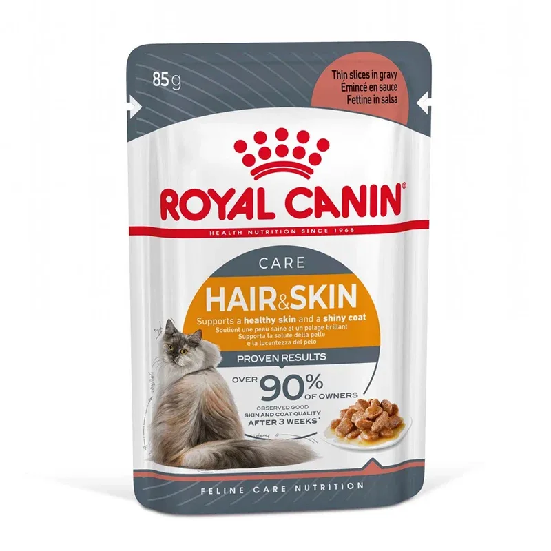 Royal Canin Katze Feline Care Nutrition Hair & Skin in Soße Frischebeutel