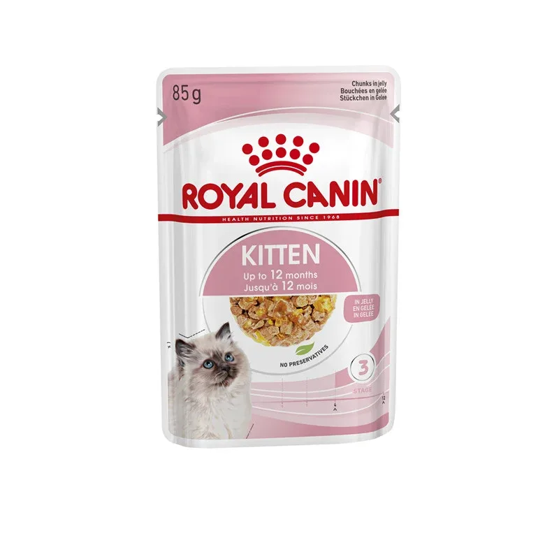 Royal Canin Katze Feline Health Nutrition Kitten in Gelee Frischebeutel