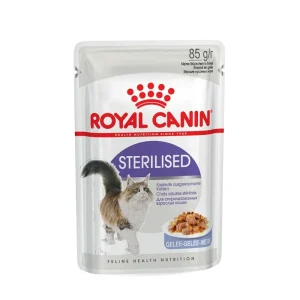 Royal Canin Katze Feline Health Nutrition Sterilised in Gelee 12 x Frischebeutel