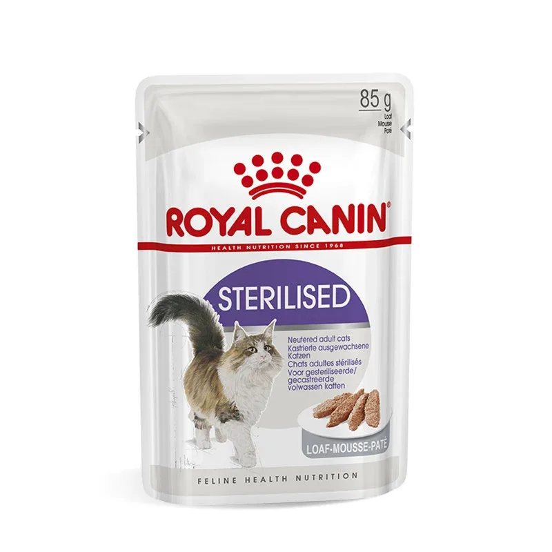 Royal Canin Katze Feline Health Nutrition Sterilised in Mousse Frischebeutel
