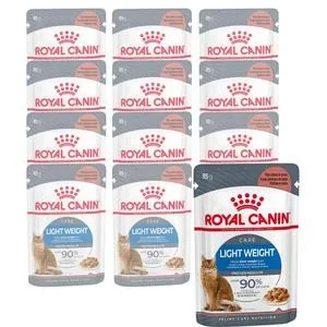 ROYAL CANIN® Nassfutter für Katzen Light Weight Care in Soße, 12 x 85 g