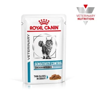 Royal Canin Sensitivity Control Huhn mit Reis Nassfutter Katze