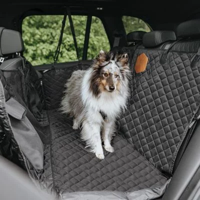 Rudelkönig Autoschondecke für Hunde mit Seitenschutz Gesteppte Hundedecke