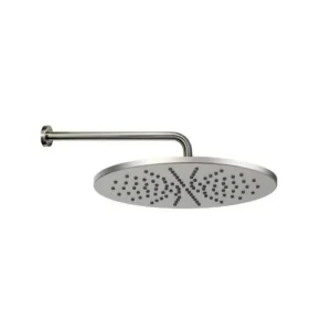 Runder Brausekopf mit Duscharm Paffoni Modell Master Durchmesser 225 mm satiniert - HaustierPro