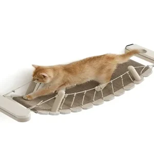 Samtpawprint-Abdruck-Set Kollektion - Nr. 003 Katzenbrücke zur Wandmontage - HaustierPro