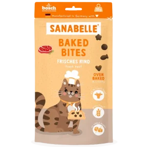 Sanabelle Baked Bites Frisches Rind 55 g