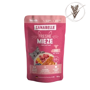 Sanabelle Freshe Mieze - Rind & Huhn