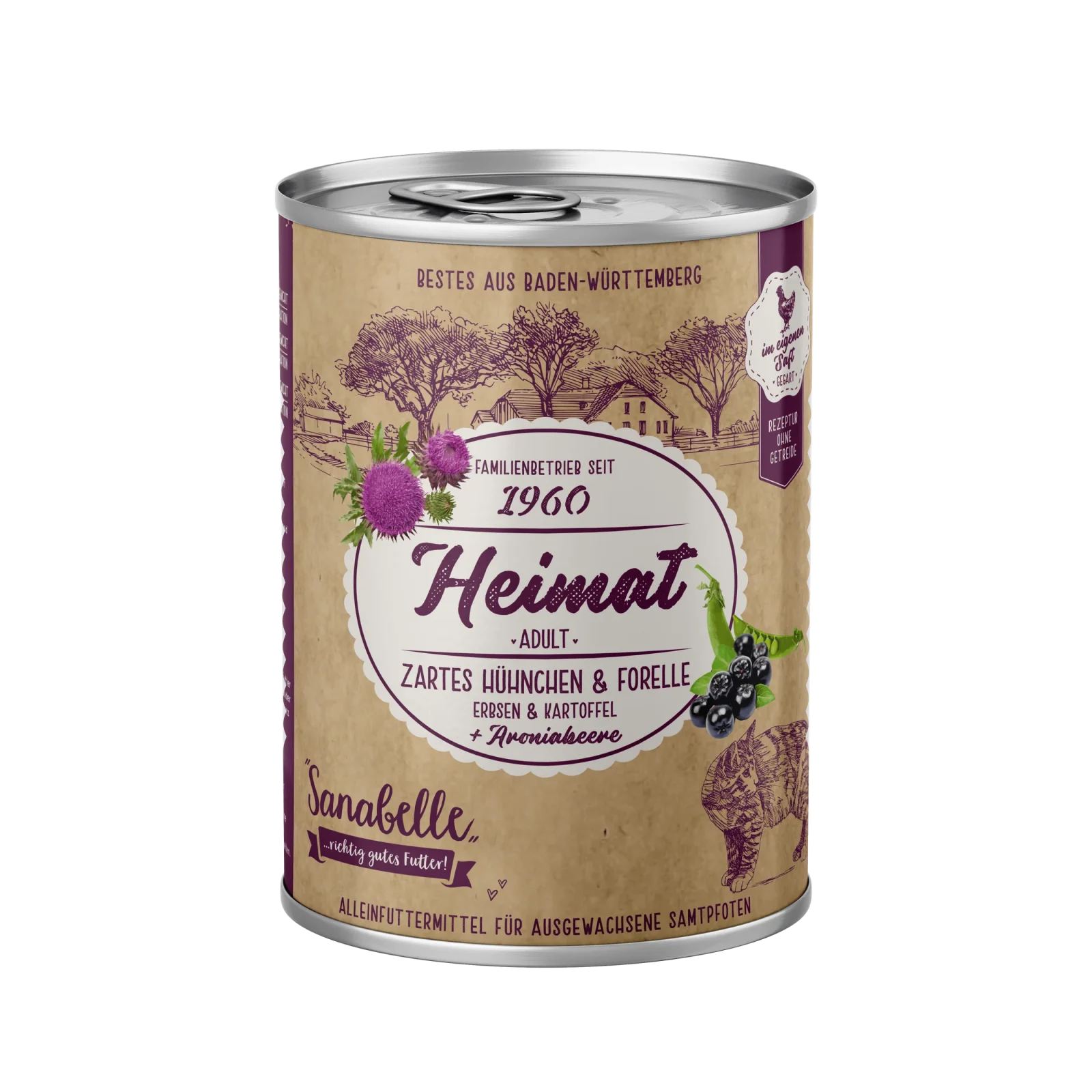 Sanabelle Heimat Nassfutter Adult Hühnchen
