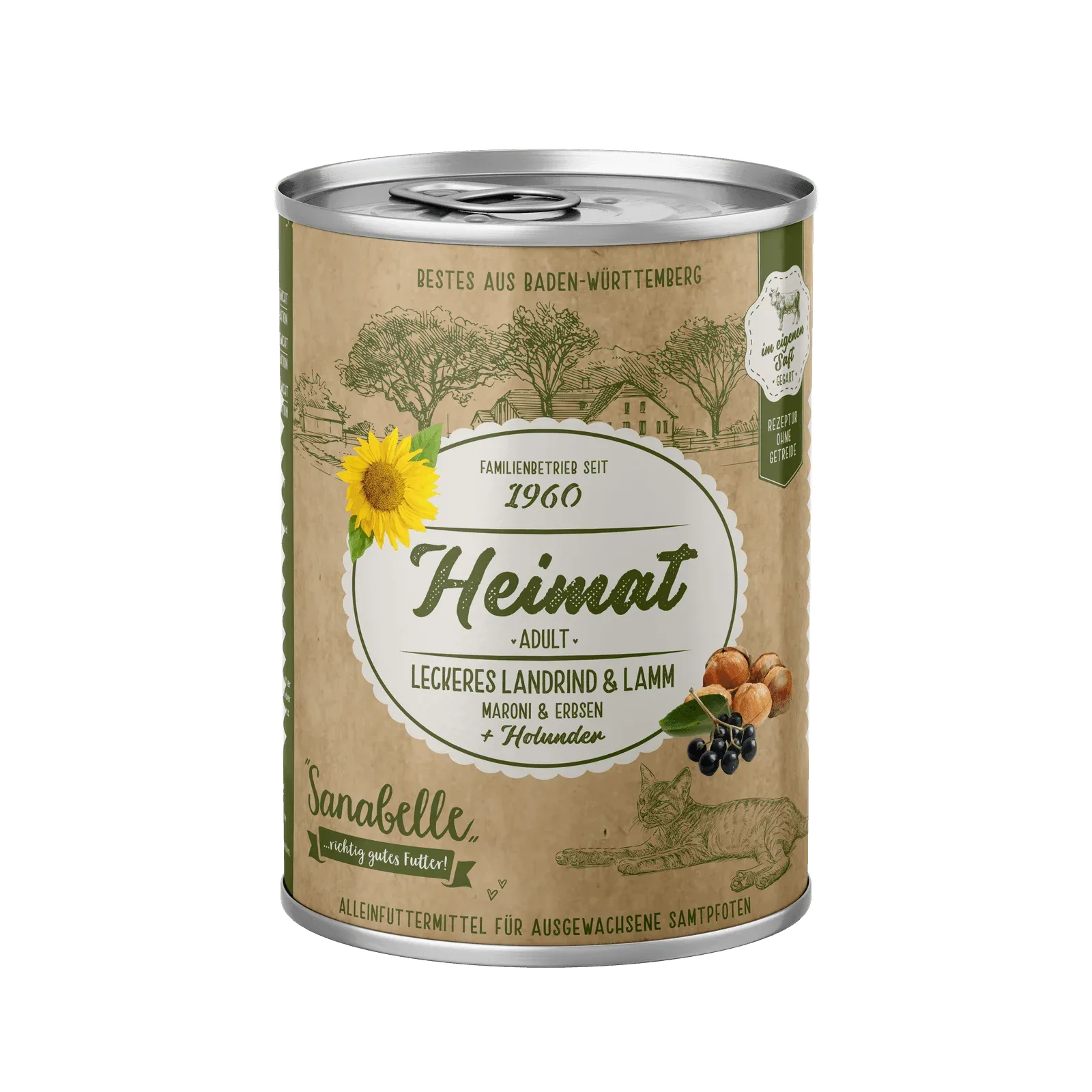 Sanabelle Heimat Nassfutter Adult Simmentaler Rind