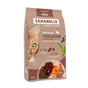 Sanabelle Indoor mit Perlhuhn
